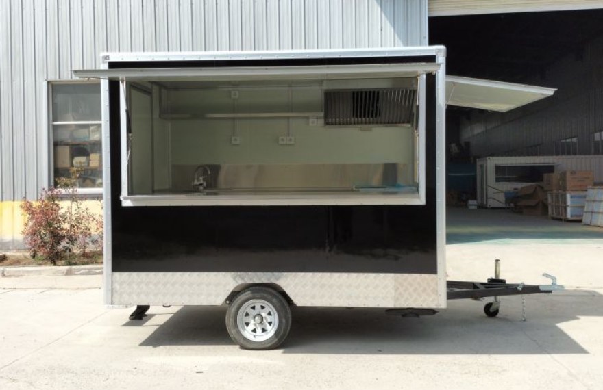 custom fast food trailer for sale